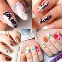 Vibrant 12-Color Nail Art Pens™