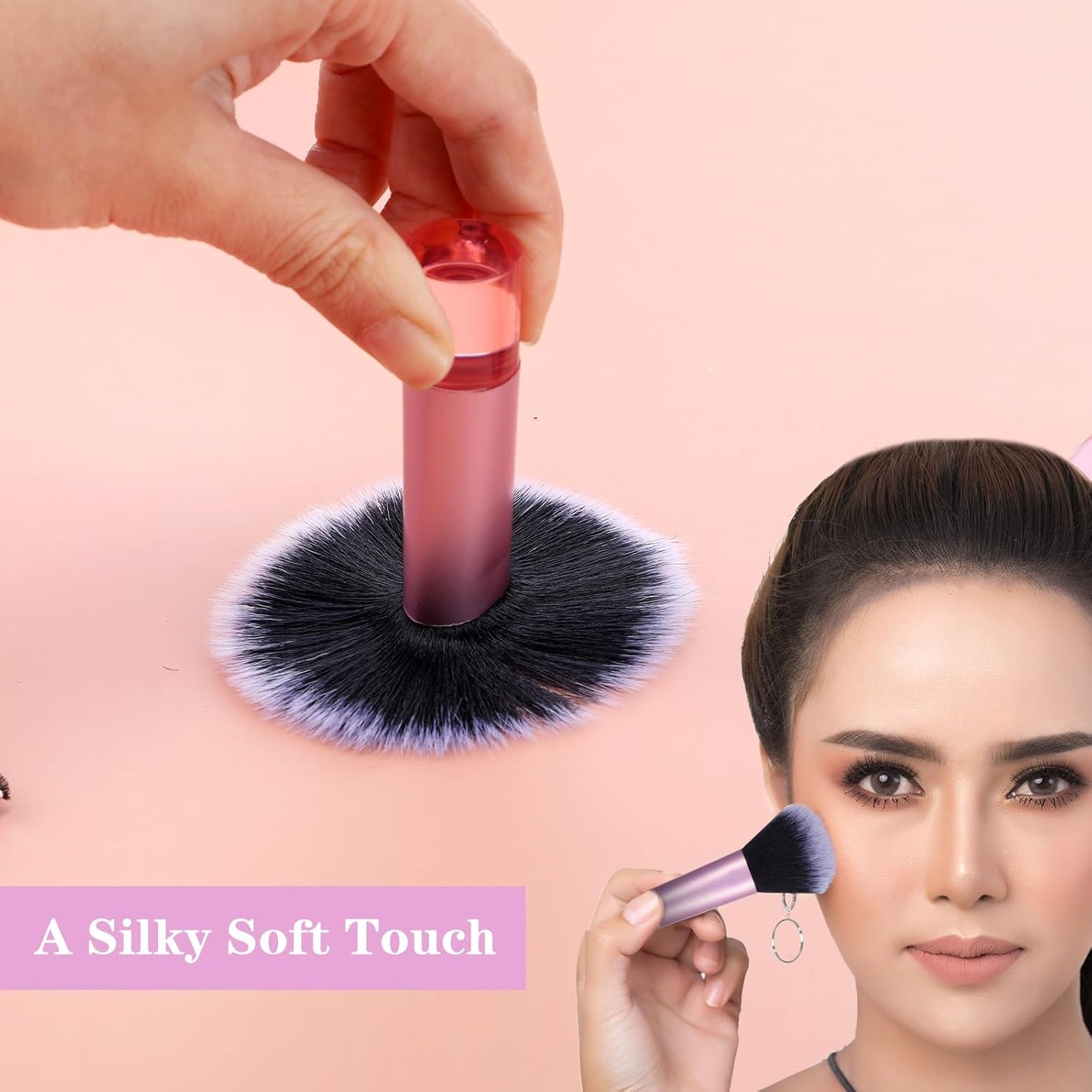 Mini Travel Makeup Brush Set™