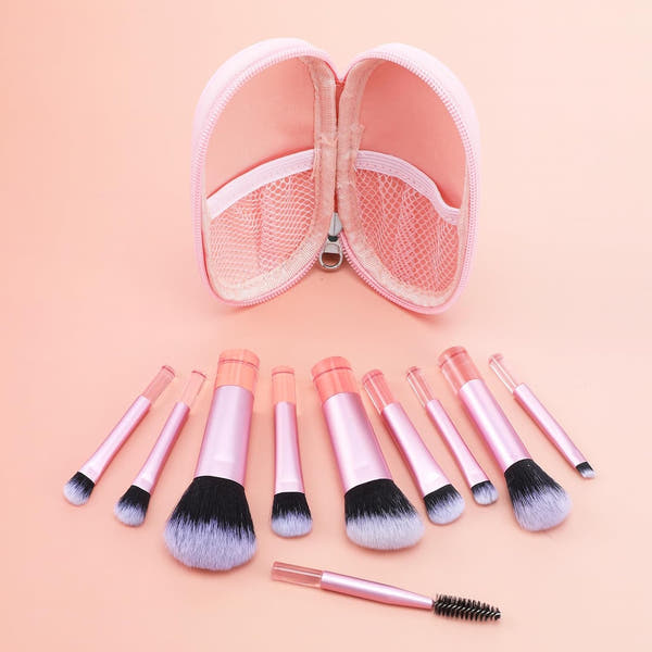 Mini Travel Makeup Brush Set™