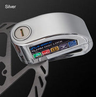 110dB Anti-Theft Motorcycle Alarm Disc Lock